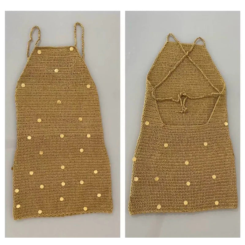 Vestido Natasha Crochet