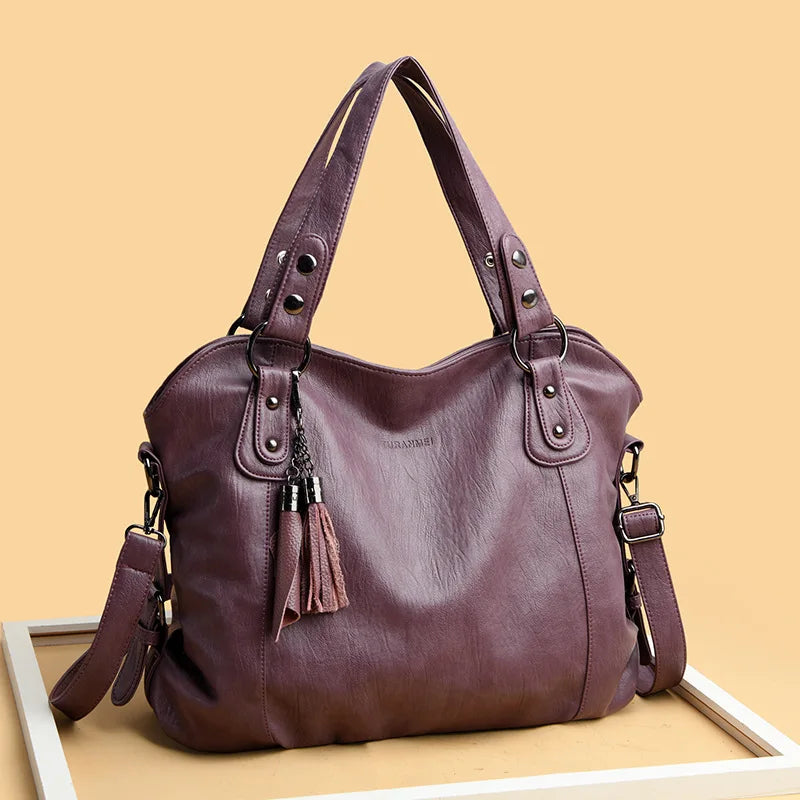 Bolsa Feminina de Couro Genuino - Classic Premium