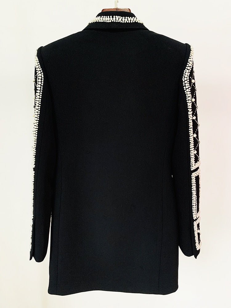 Blazer Tati Preto com Branco