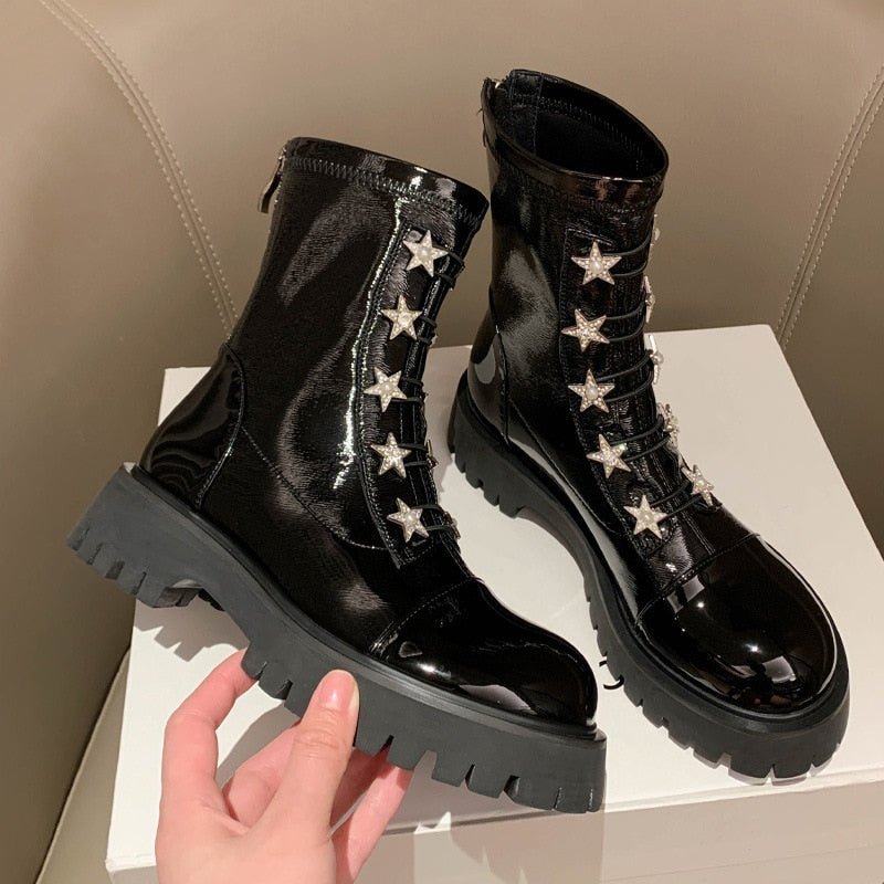 Bota Cano Médio Tratorada Estrela