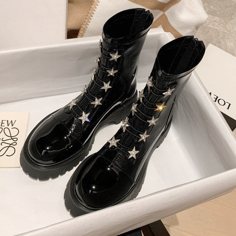 Bota Cano Médio Tratorada Estrela