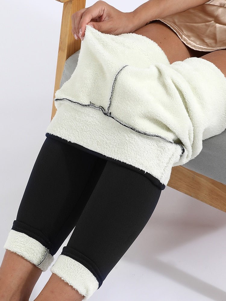 Legging Peluciada Forrada com Lã