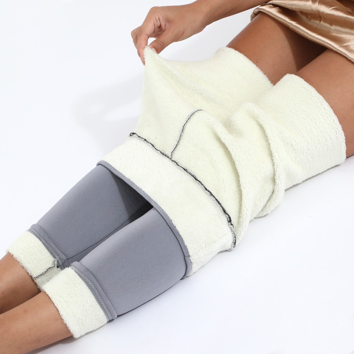 Legging Peluciada Forrada com Lã