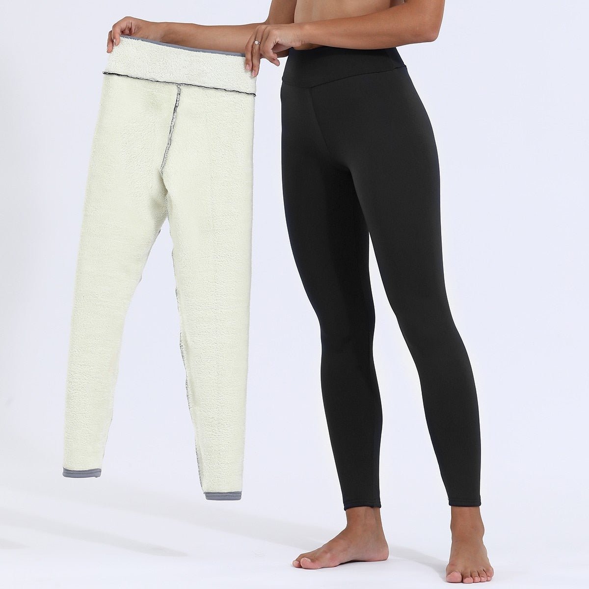 Legging Peluciada Forrada com Lã