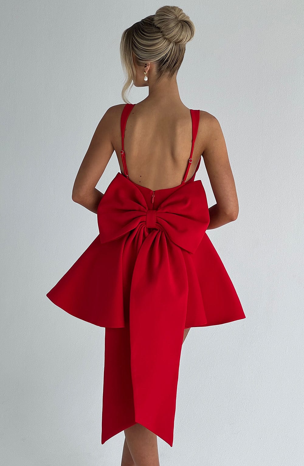 Vestido laço vermelho