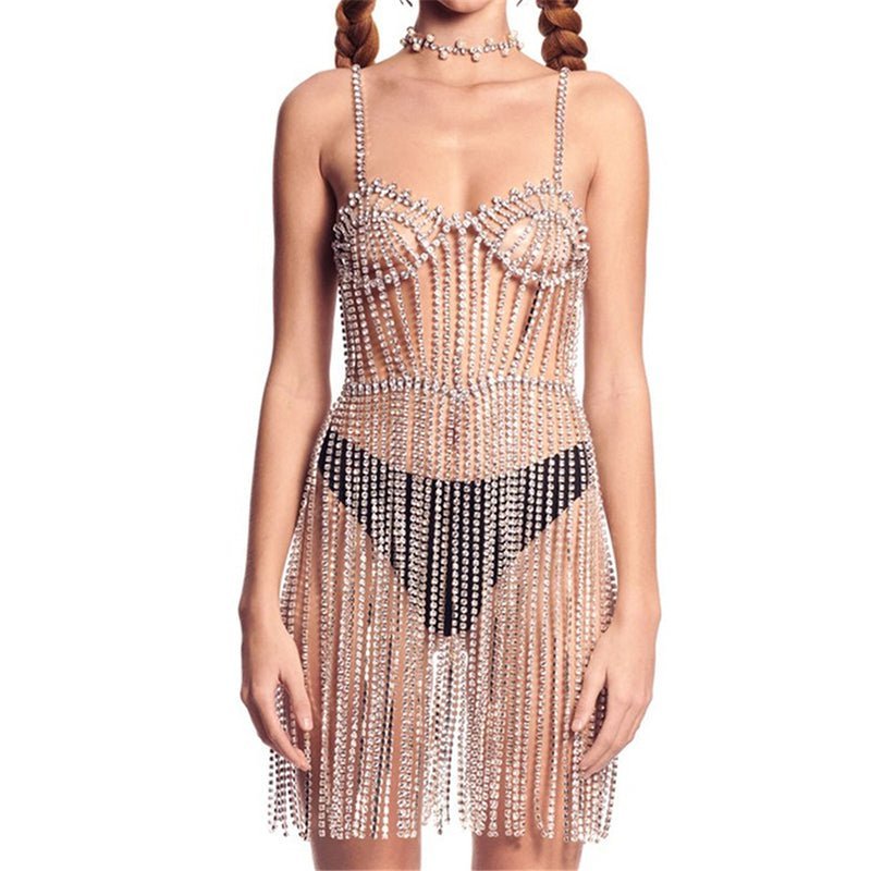 Vestido Strass Gabriella