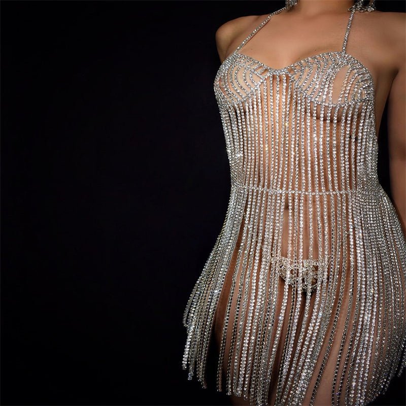 Vestido Strass Gabriella