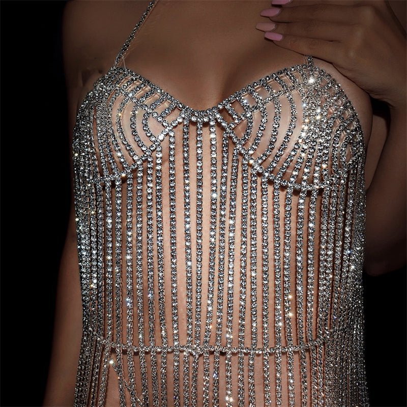 Vestido Strass Gabriella