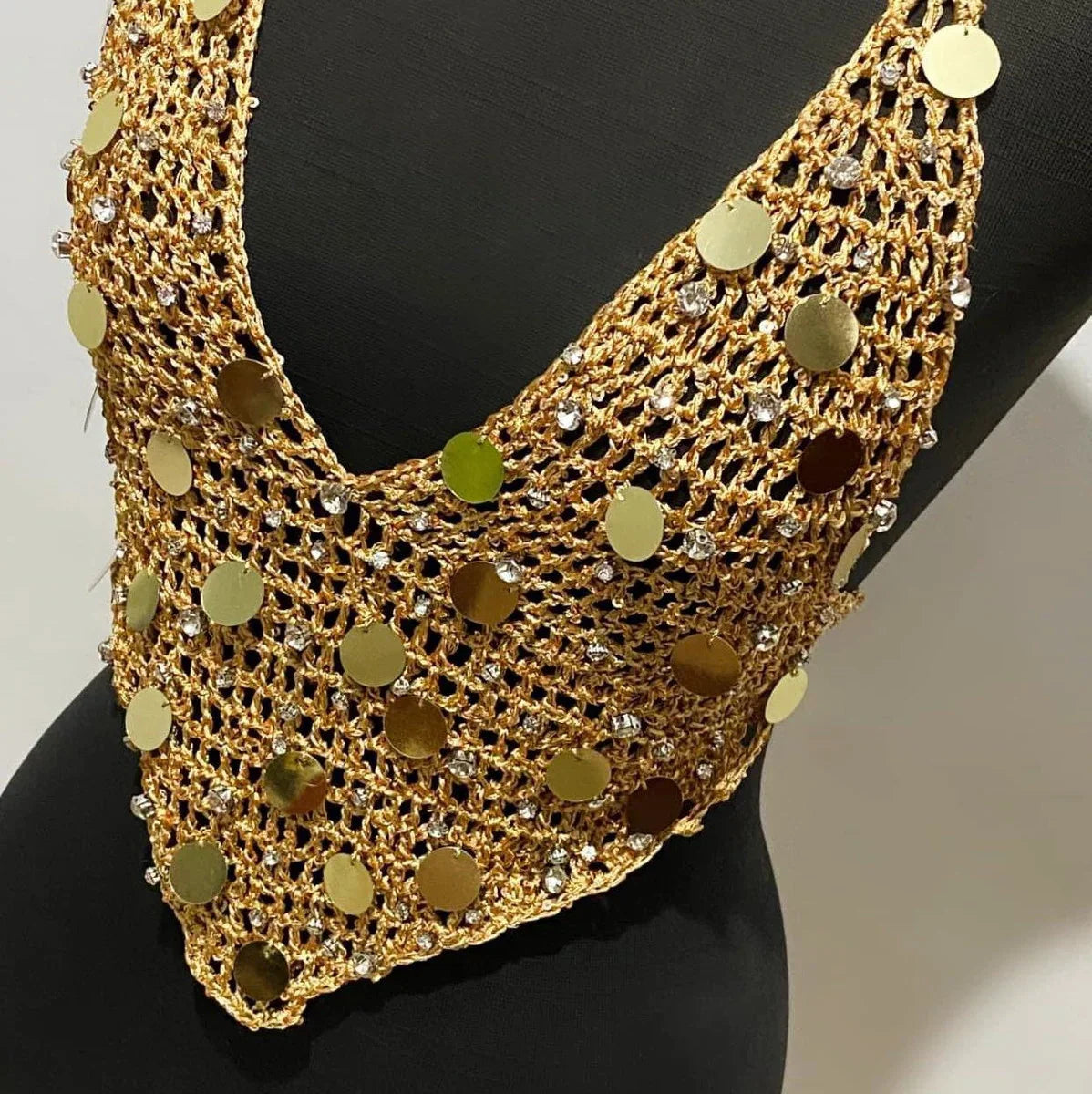 Top Cropped Crochet