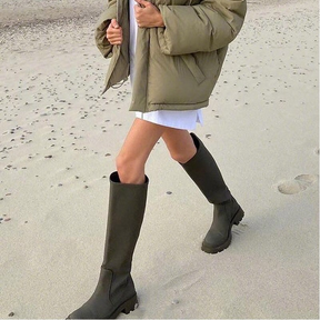 Bota Feminina Cano Alto Angela