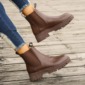 Bota Feminina de Couro Denise