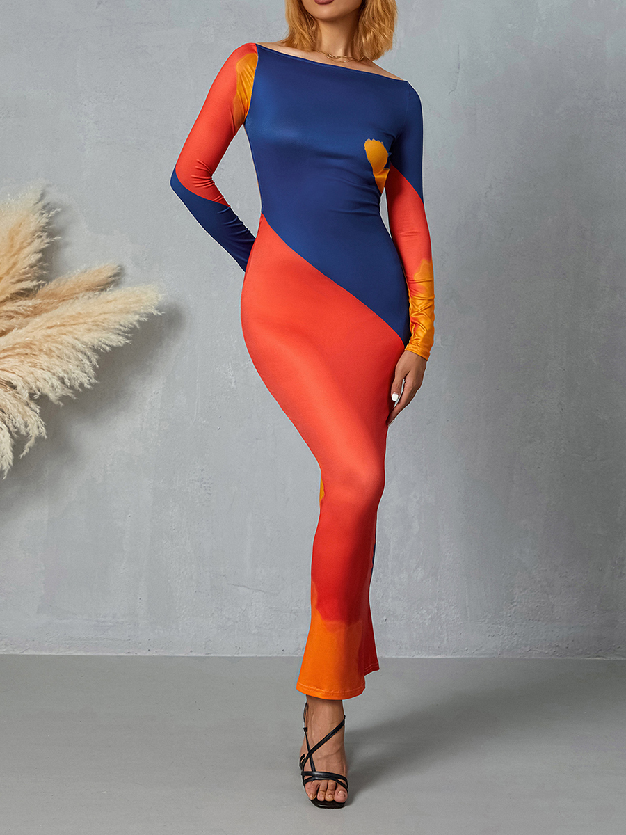 Vestido Longo Sem Costas