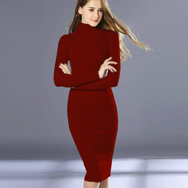 Vestido Midi Camila Tricô