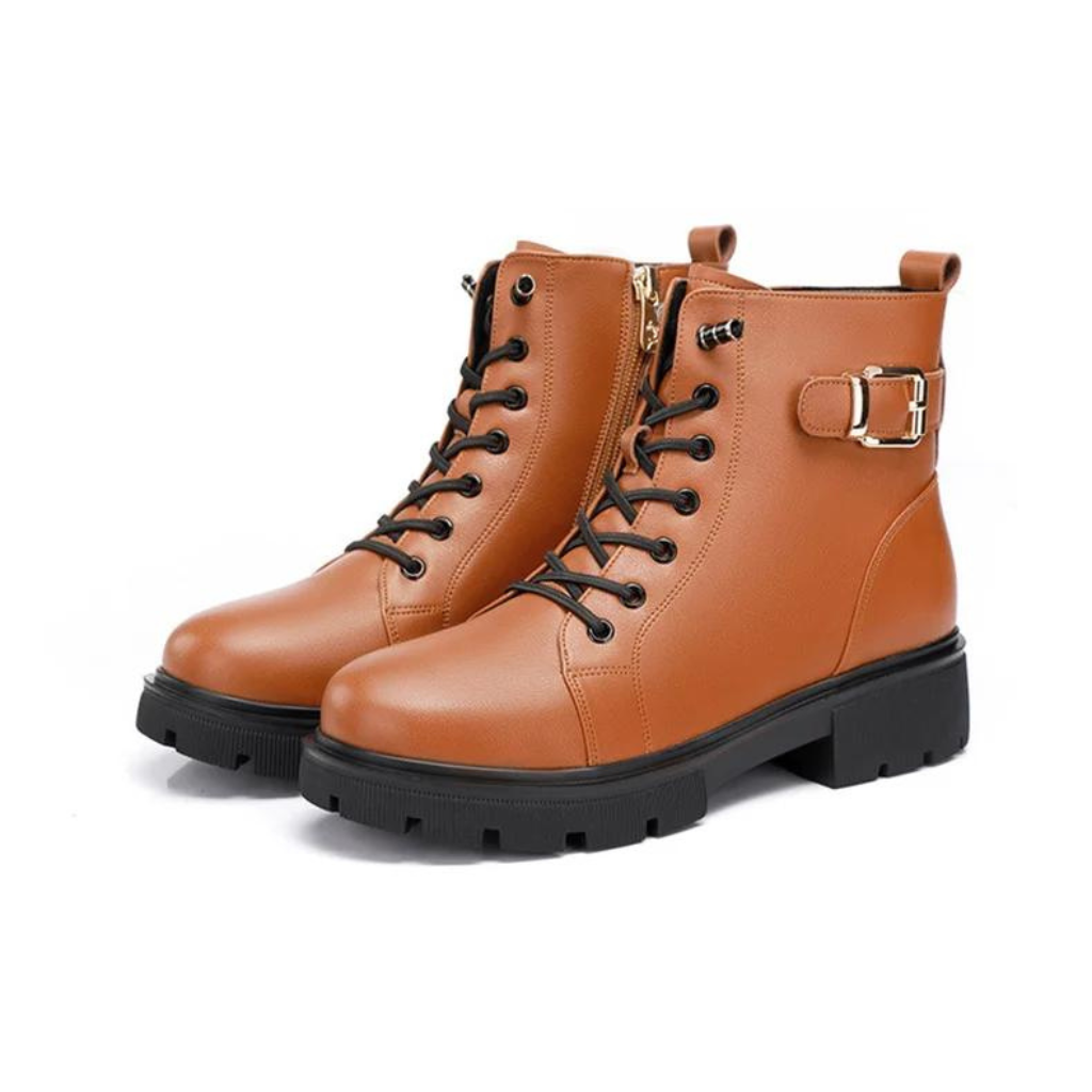 Bota Feminina de Couro Bertha