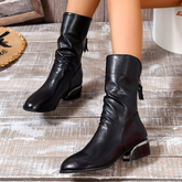Bota Feminina de Couro Elise