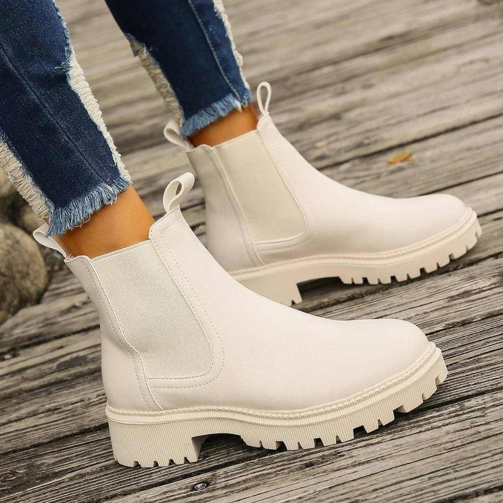 Bota Feminina de Couro Denise
