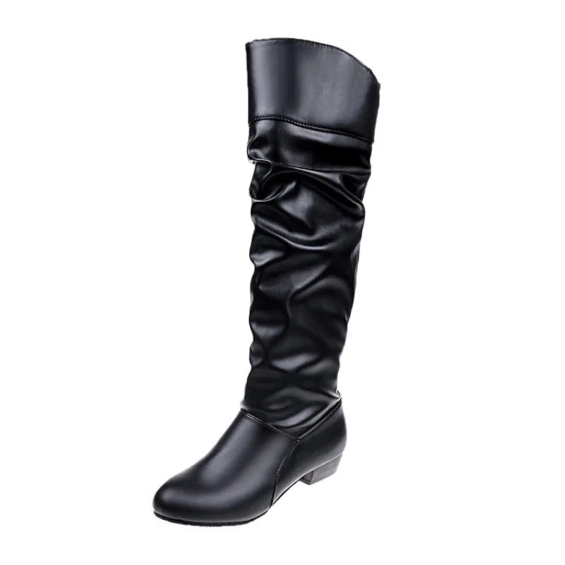 Bota Feminina de Couro Calliope