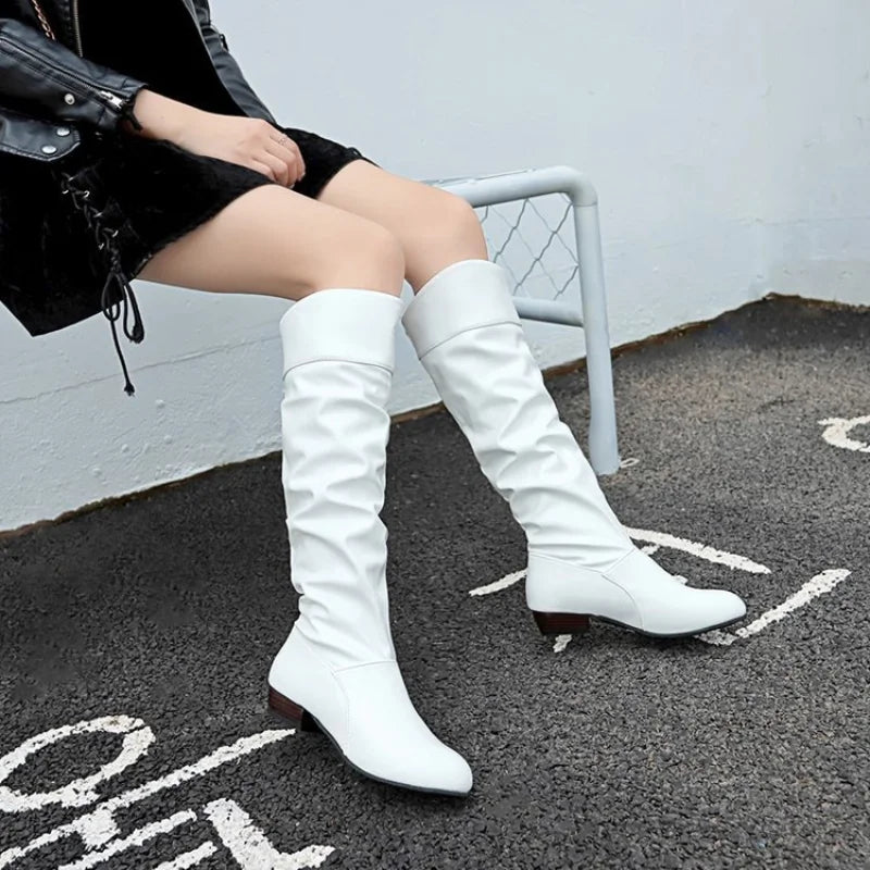 Bota Feminina de Couro Calliope