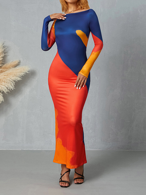 Vestido Longo Sem Costas