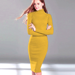 Vestido Midi Camila Tricô