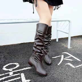 Bota Feminina de Couro Calliope