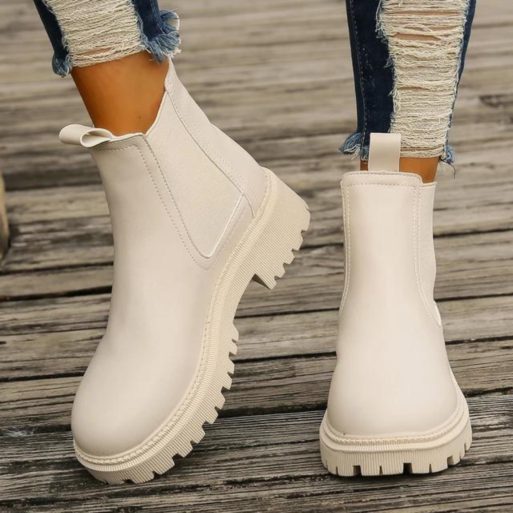Bota Feminina de Couro Denise