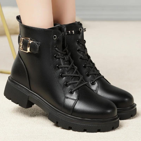 Bota Feminina de Couro Bertha
