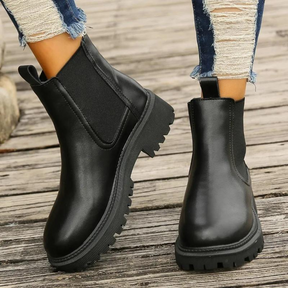 Bota Feminina de Couro Denise
