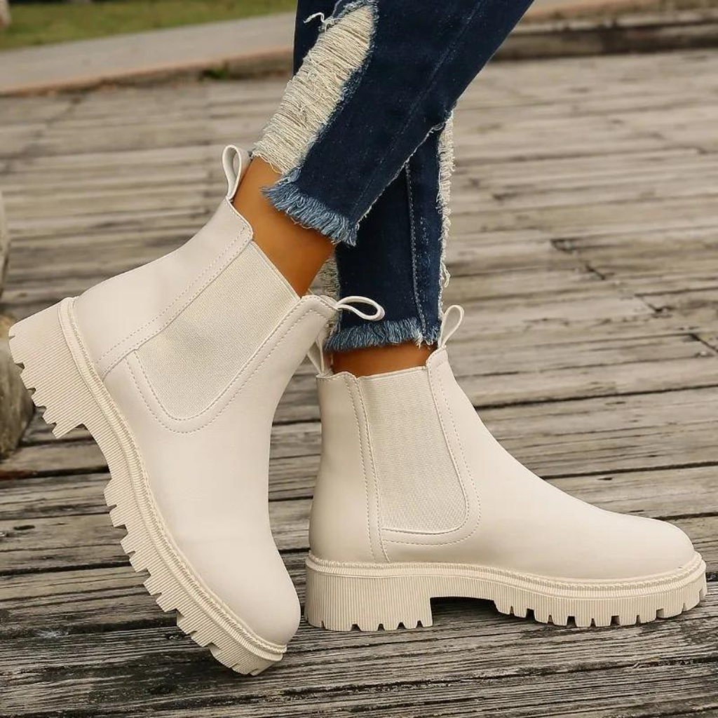 Bota Feminina de Couro Denise