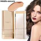 Base Stick Coreana 2 em 1 - Cobertura Impecável com Toque Natural