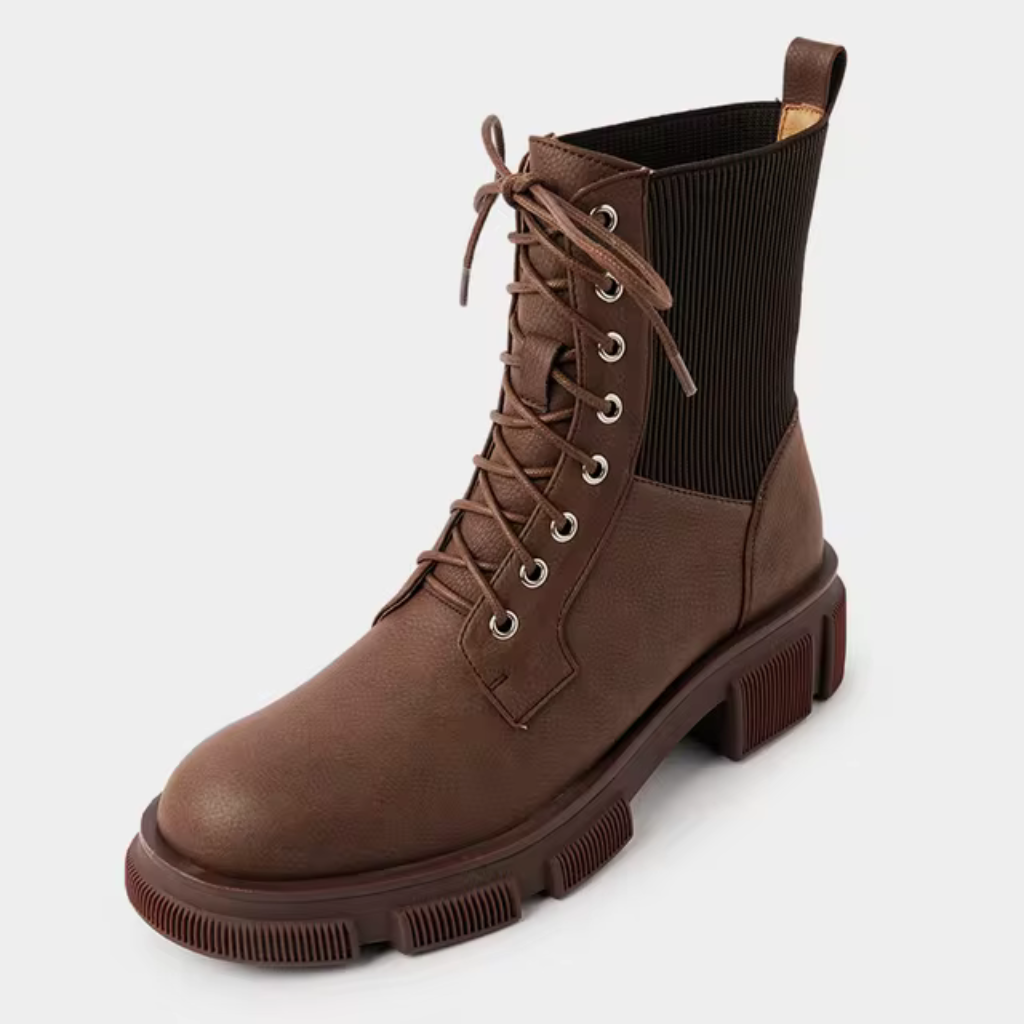 Bota Feminina de Couro Kristy