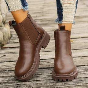 Bota Feminina de Couro Denise