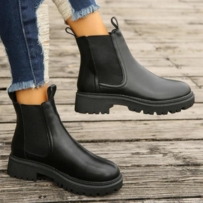 Bota Feminina de Couro Denise