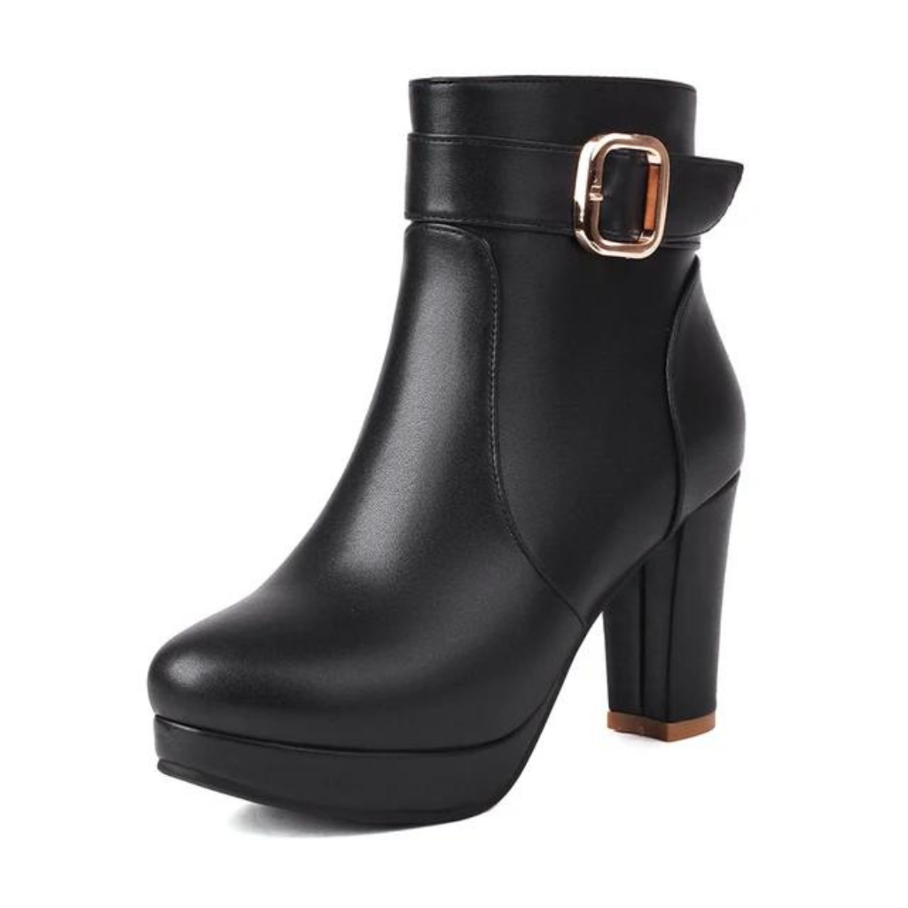 Bota Feminina de Couro Kayla