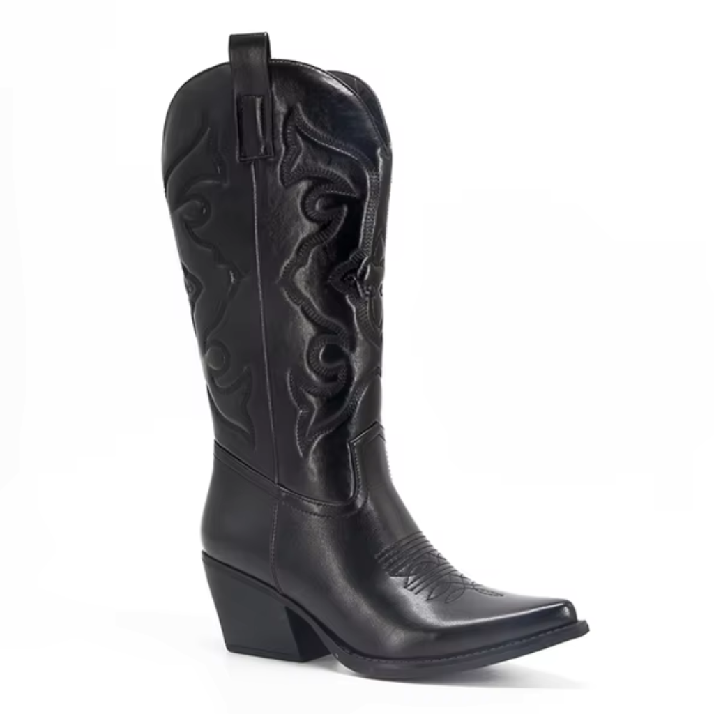Bota Feminina de Couro Country