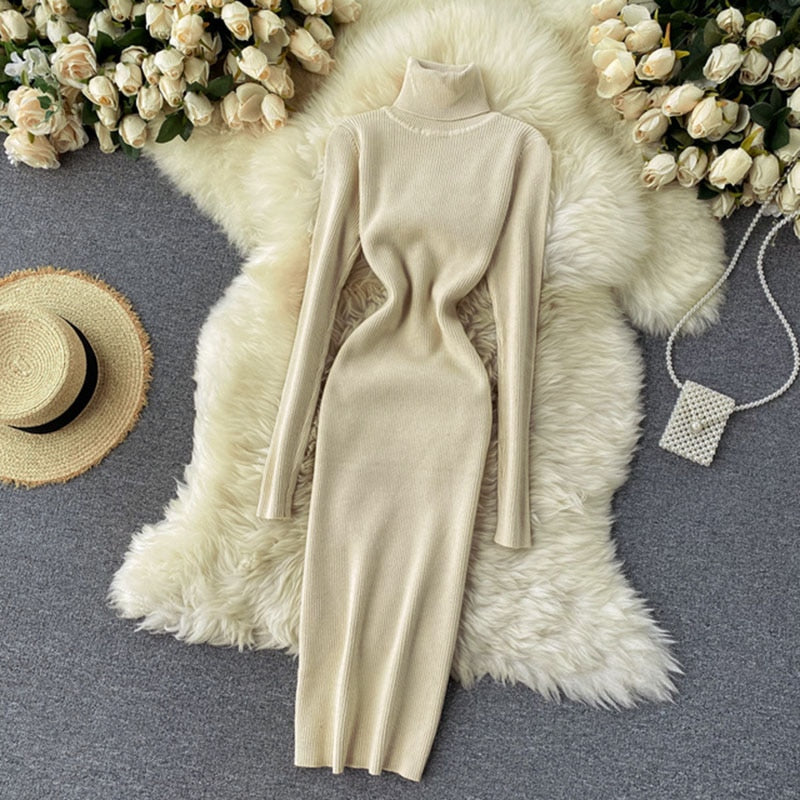 Vestido Midi Camila Tricô