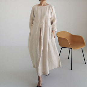 Vestido Longo Linho Verão
