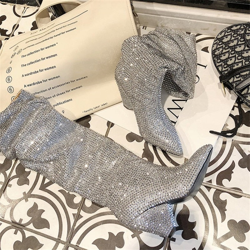 Bota Feminina Strass Nightfever