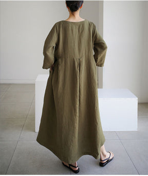 Vestido Longo Linho Verão