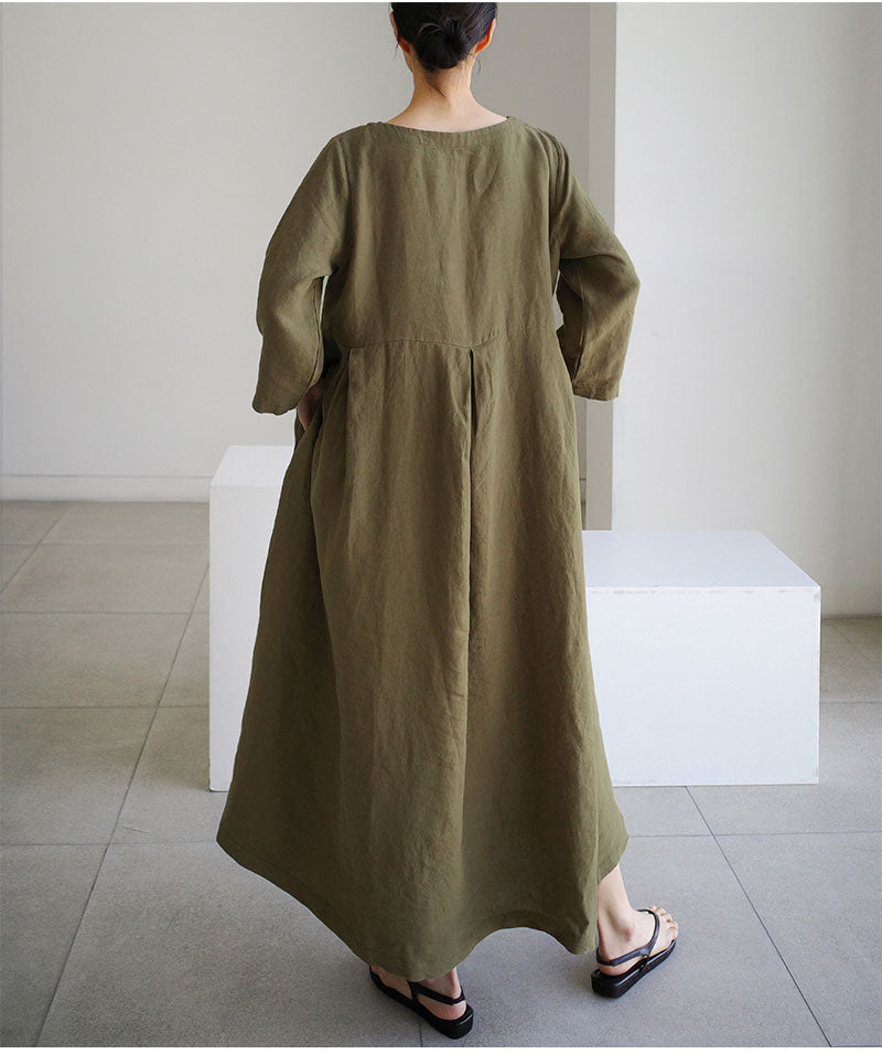 Vestido Longo Linho Verão