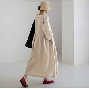 Vestido Longo Linho Verão