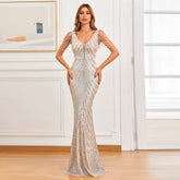 Vestido Longo com Pedrarias