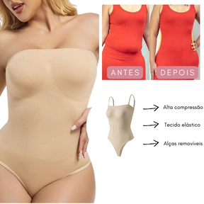 Body Modelador Tomara que Caia