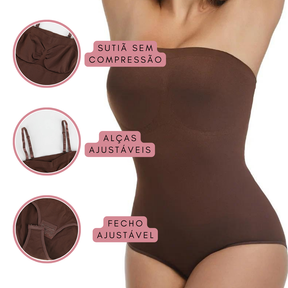 Body Modelador Tomara que Caia