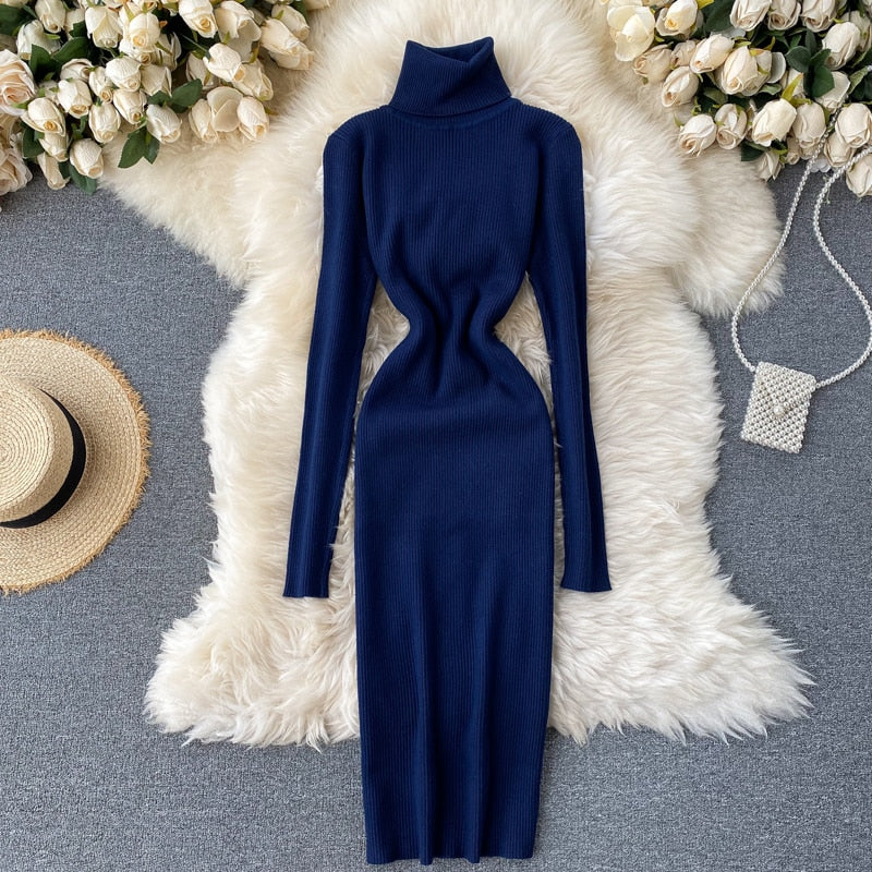 Vestido Midi Camila Tricô