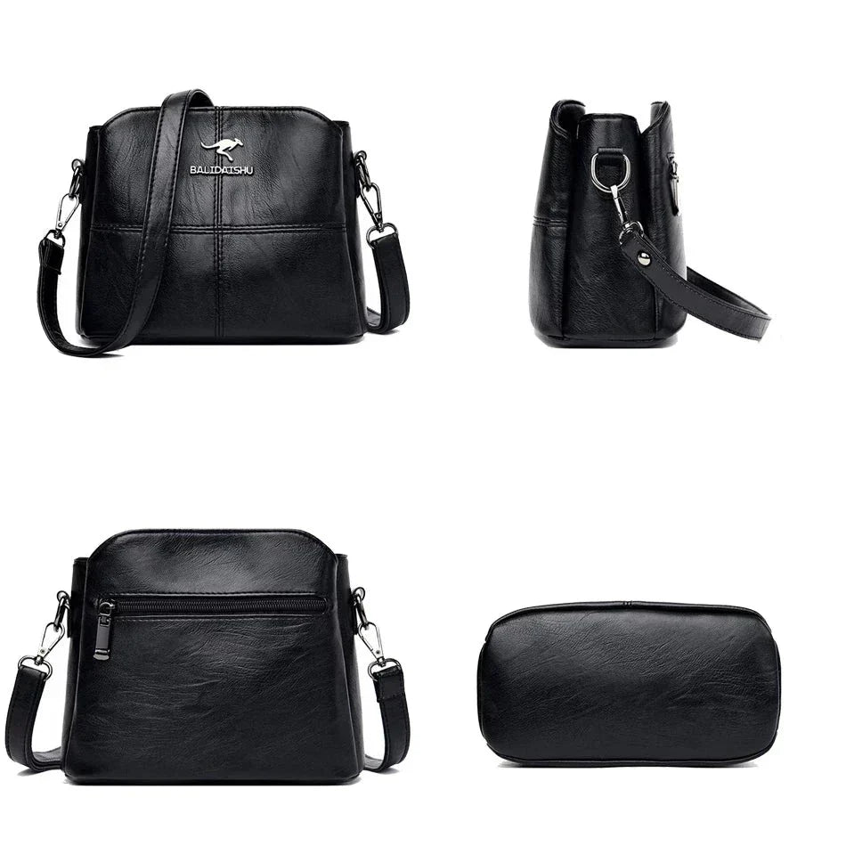 Bolsa Feminina em Couro Genuino - Hernandes Classic [Alça de Brinde]