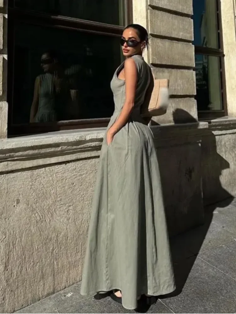 Vestido Longo Estilo Designer