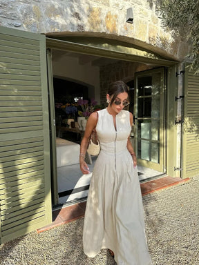 Vestido Longo Estilo Designer