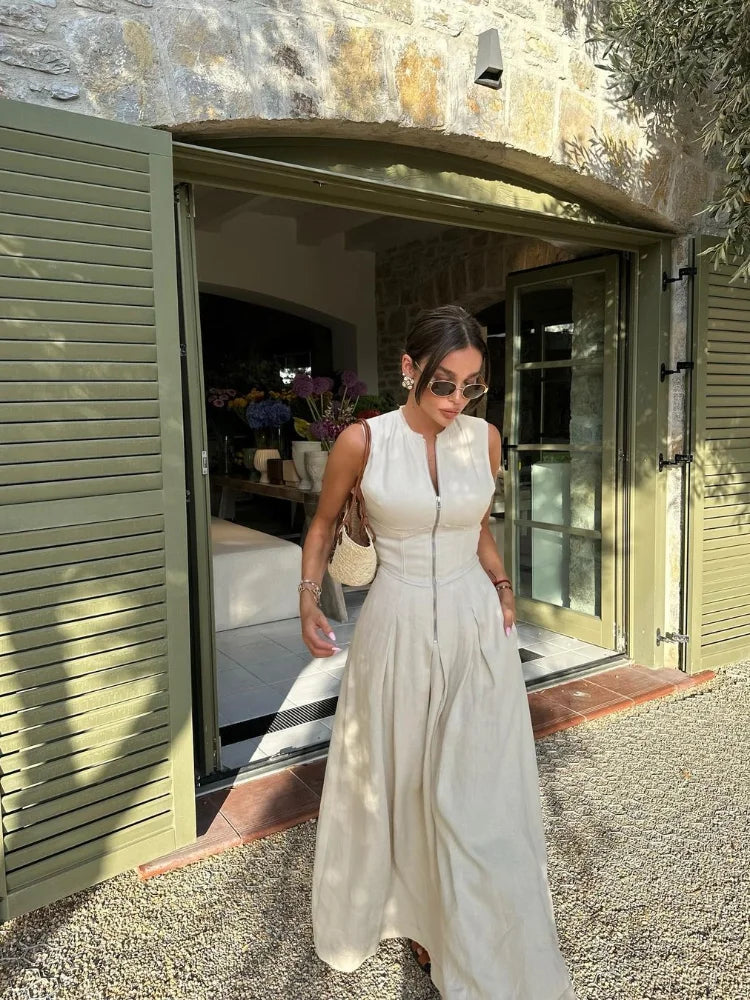Vestido Longo Estilo Designer