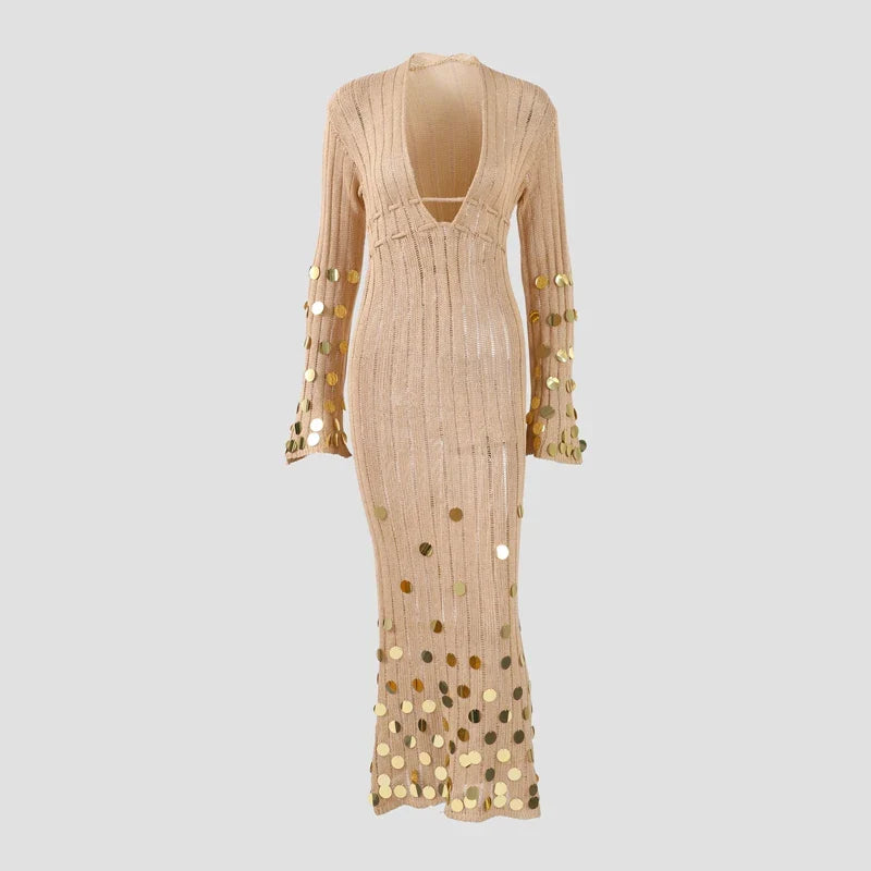 Vestido Longo Dalila Lantejoulas